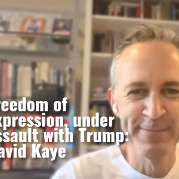 US suffers an across the board assault on free speech under Trump, says former UN Rapporteur